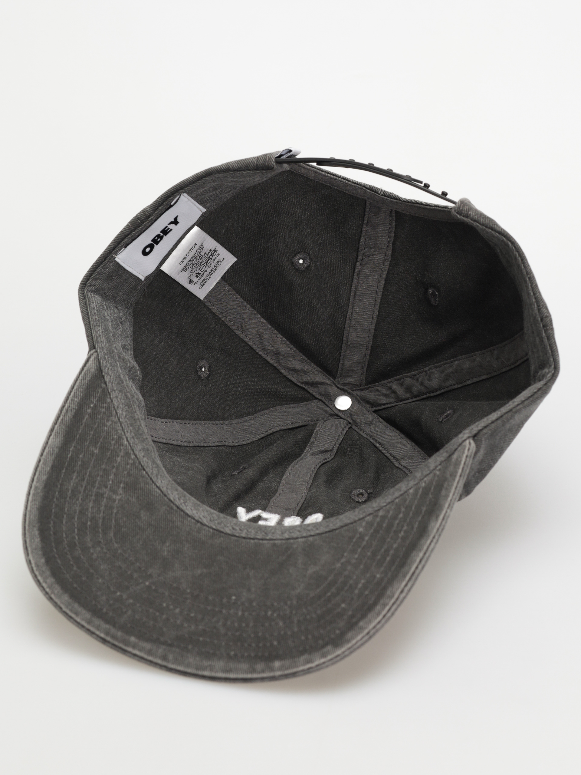 Czapka z daszkiem OBEY Pigment Posse (pigment black)