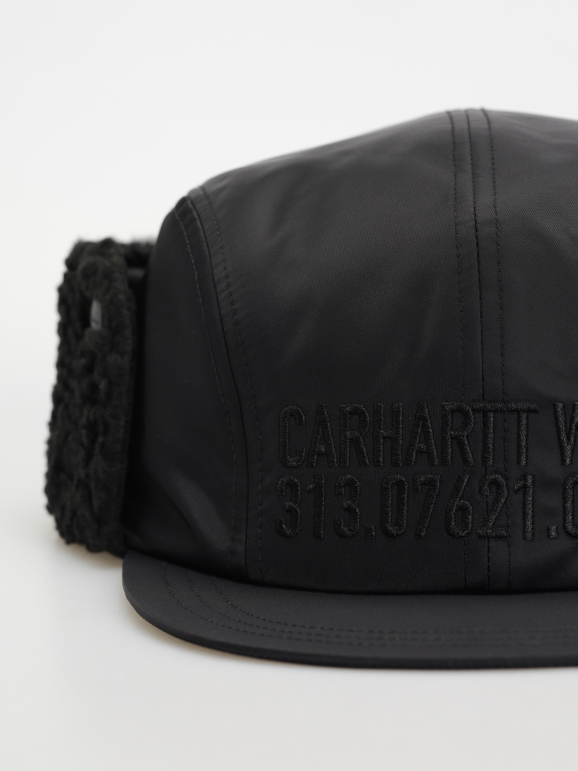 Czapka z daszkiem Carhartt WIP Olten Ear Guard (black/black)