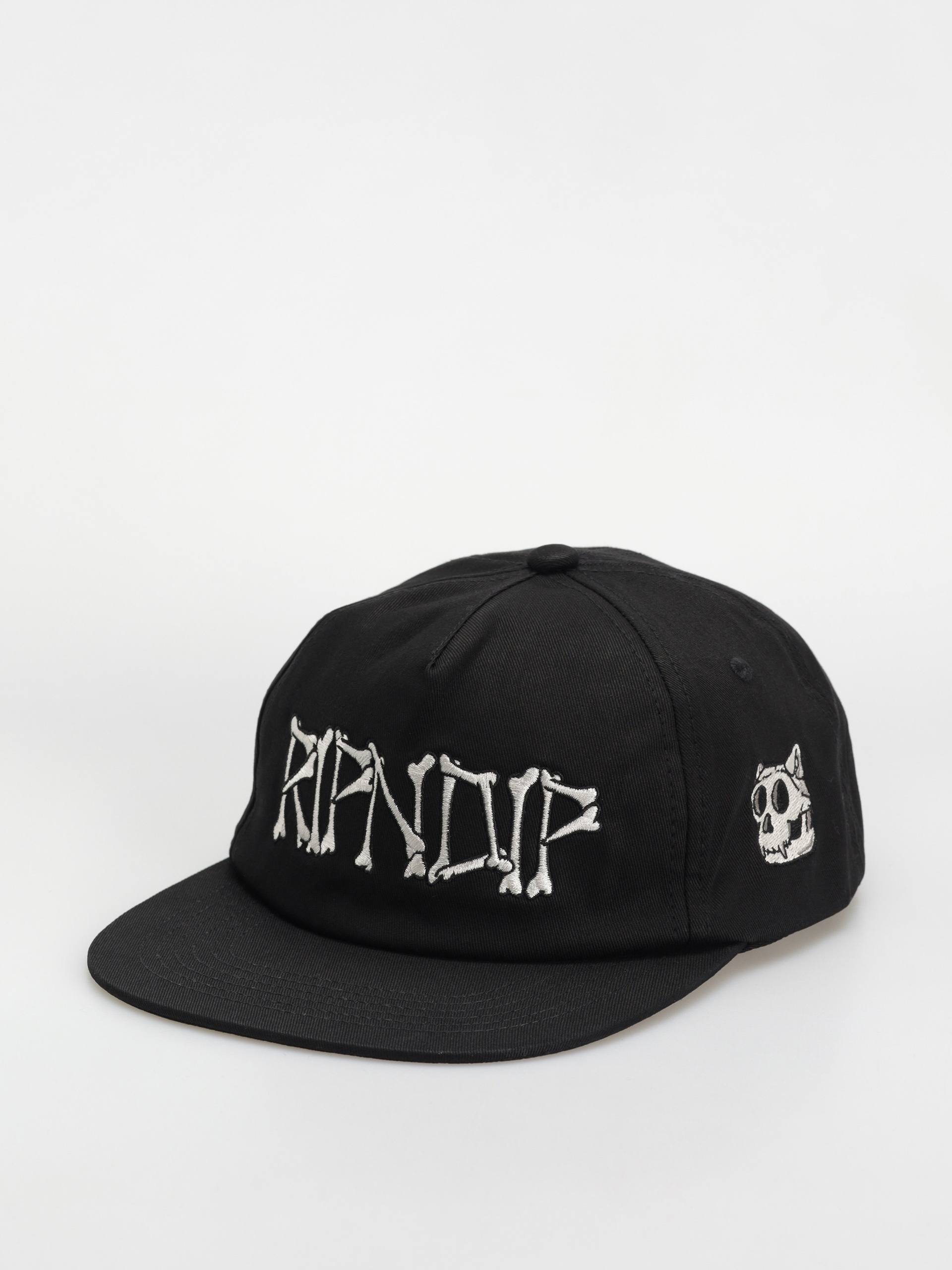 Czapka z daszkiem RipNDip Bones (black)