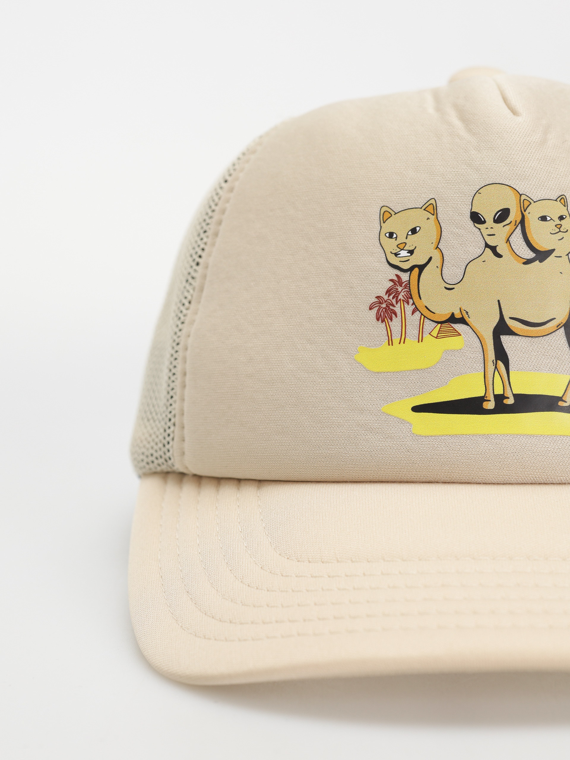 Czapka z daszkiem RipNDip Barnum Trucker (sand)