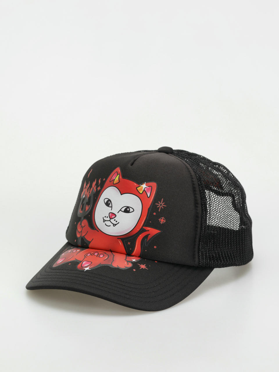 Czapka z daszkiem RipNDip Scary Cute Trucker (black)