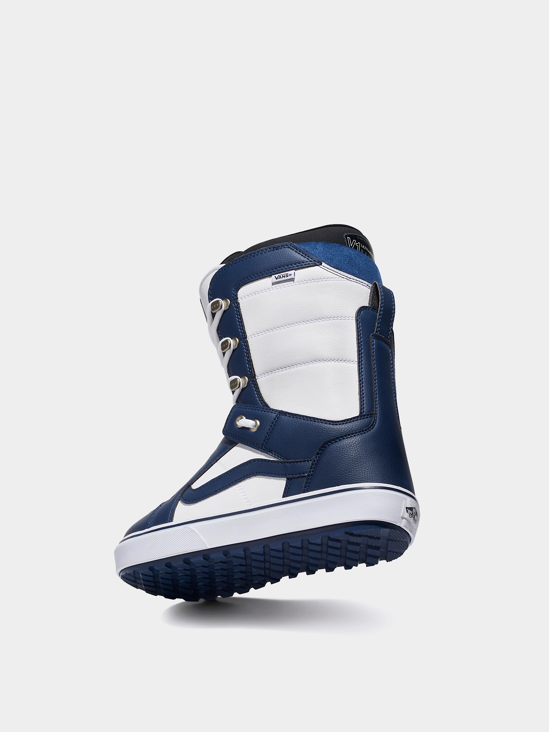 Buty snowboardowe Vans Hi Standard Og - biały, granatowy