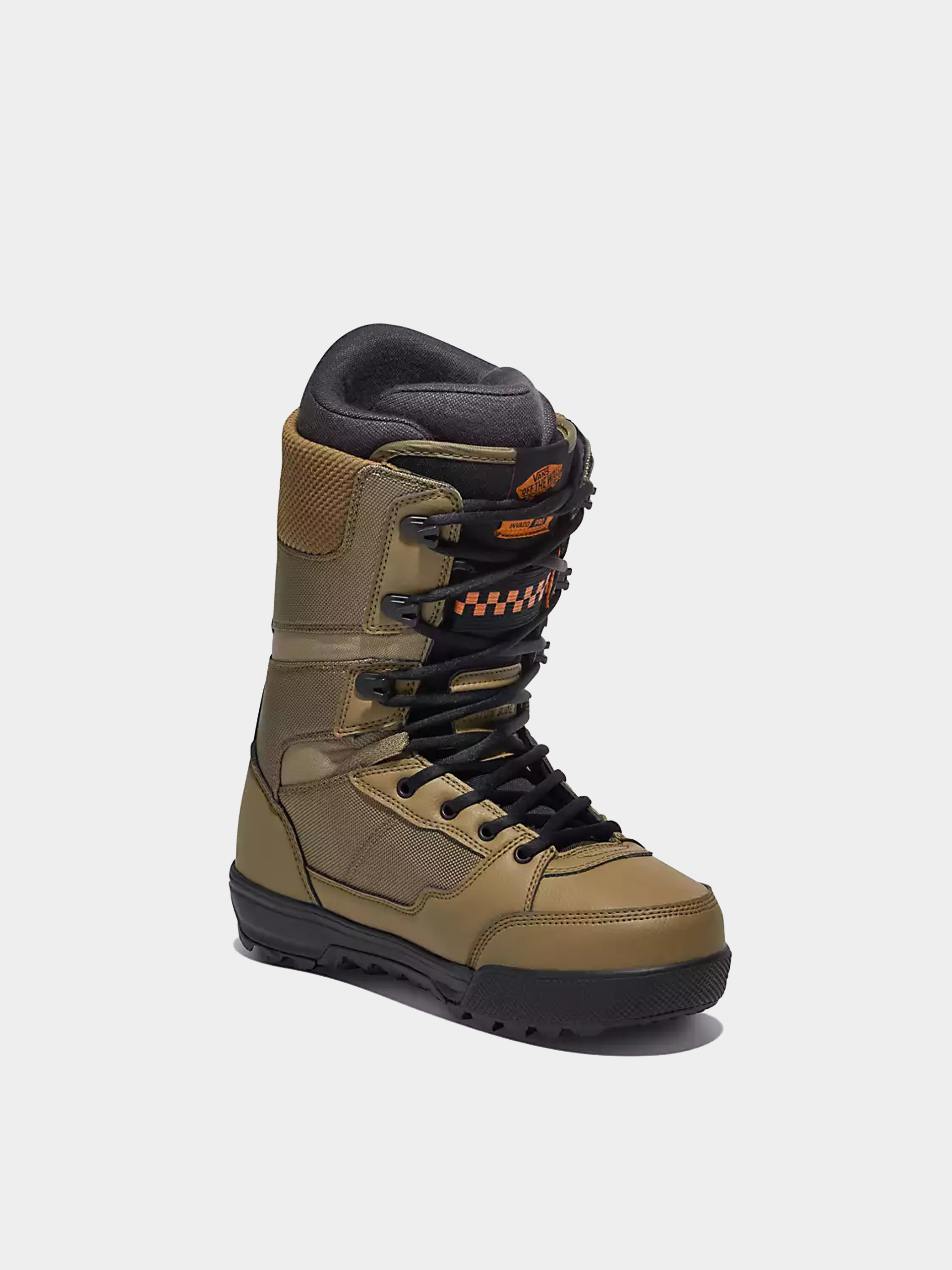 Buty snowboardowe Vans Invado Pro - czarny, zielony (black