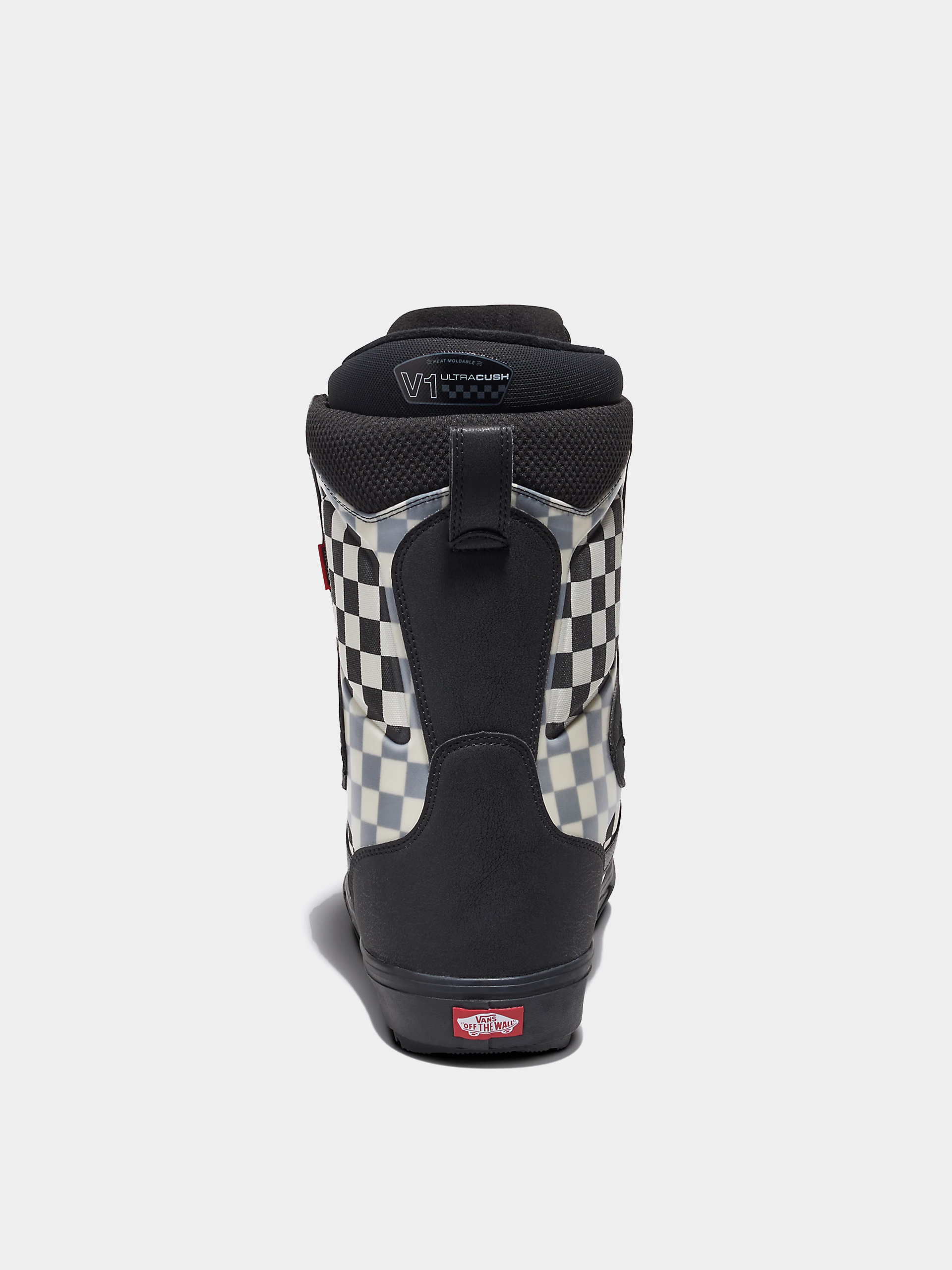 Męskie Buty snowboardowe Vans Aura Og (black/checkerboard)