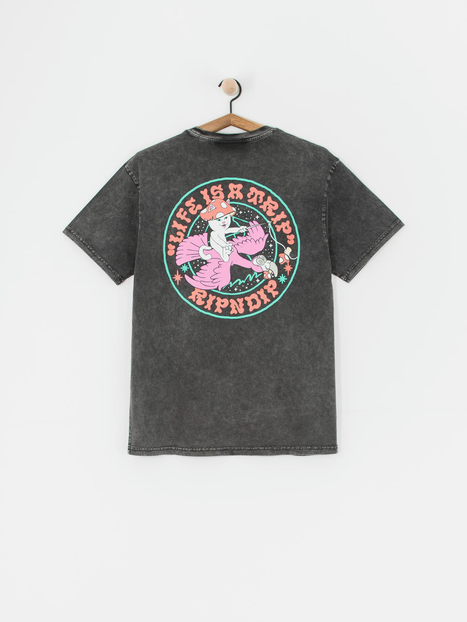 T-shirt RipNDip Take A Trip (black wash)