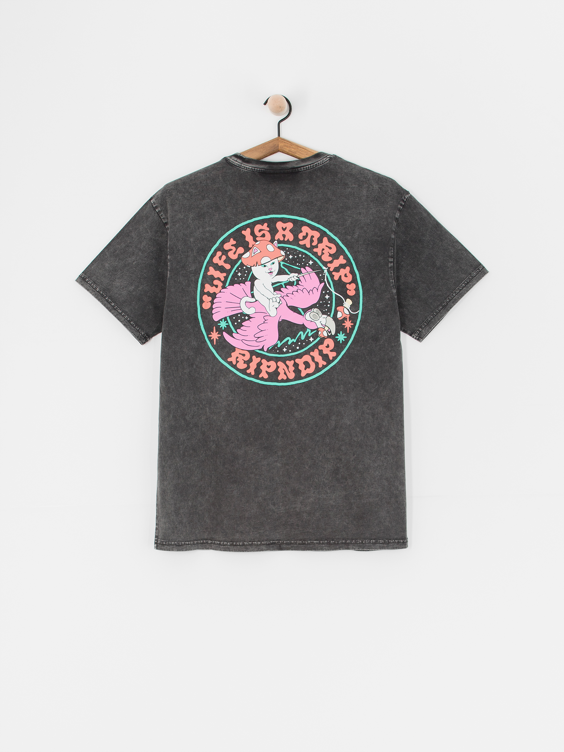 T-shirt RipNDip Take A Trip (black wash)