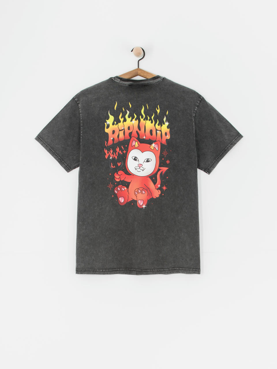 T-shirt RipNDip Scary Cute (black wash)