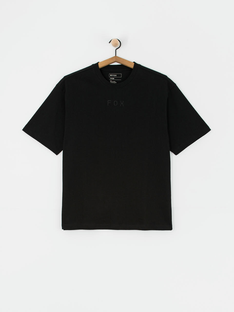 T-shirt Fox Wordmark (black)