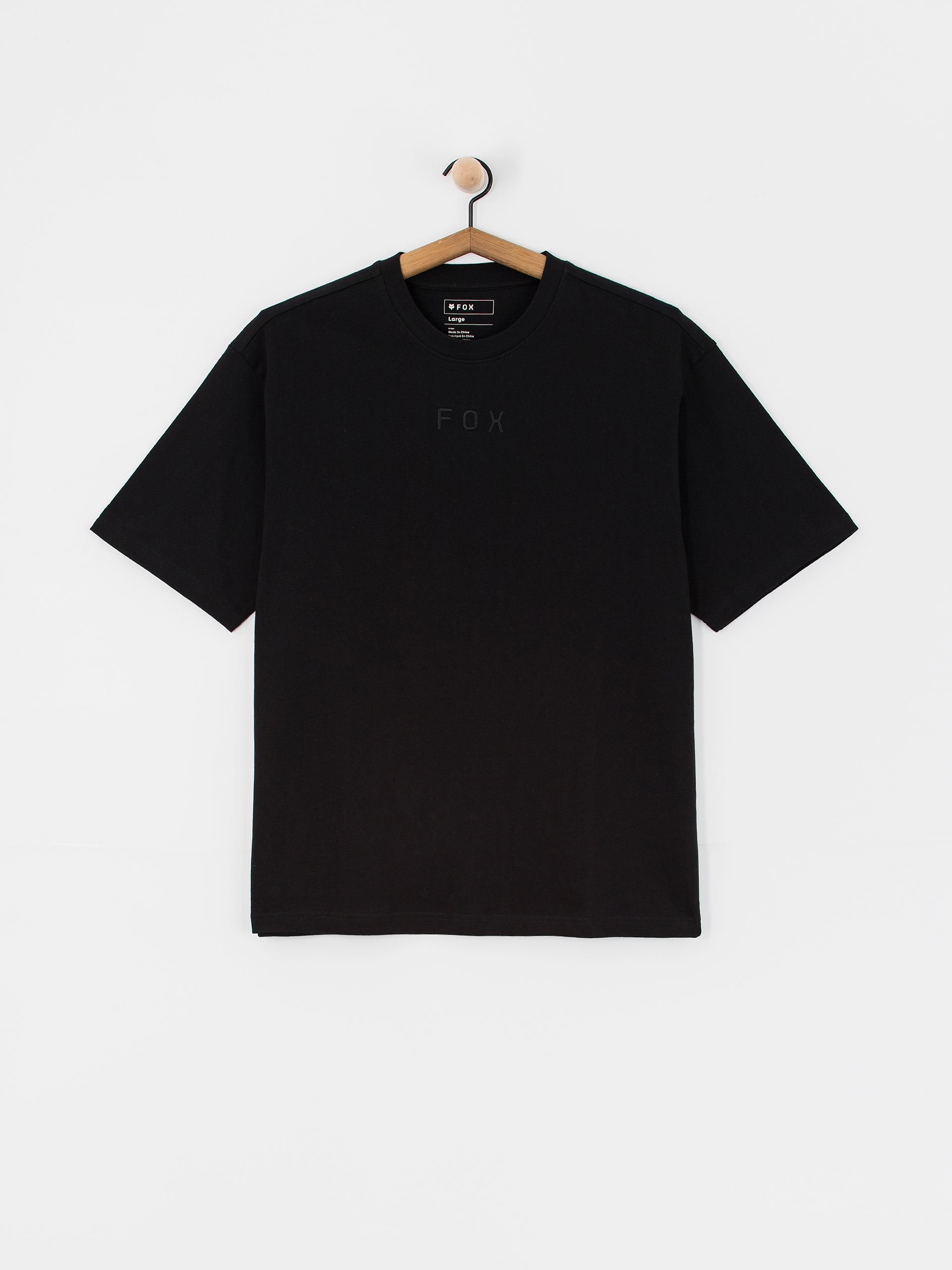 T-shirt Fox Wordmark (black)
