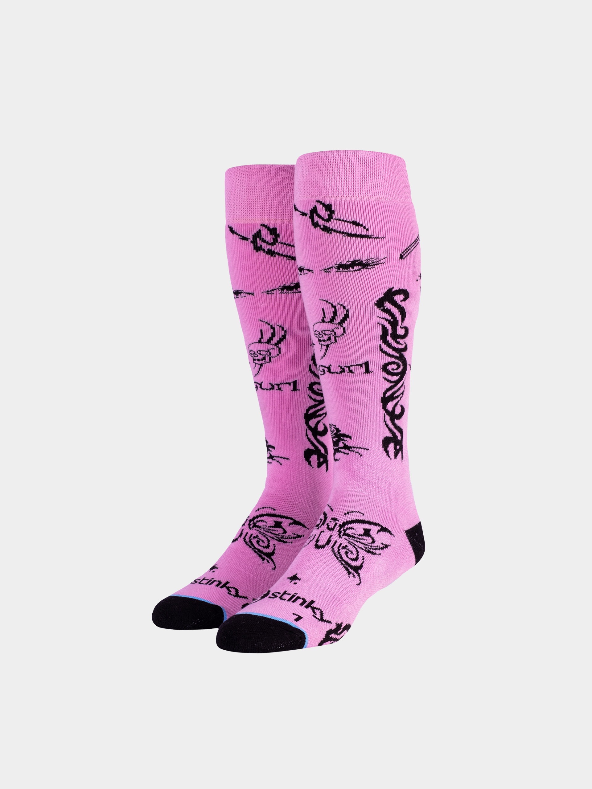 Skarpety Stinky Socks Jibgurl (pink/black)