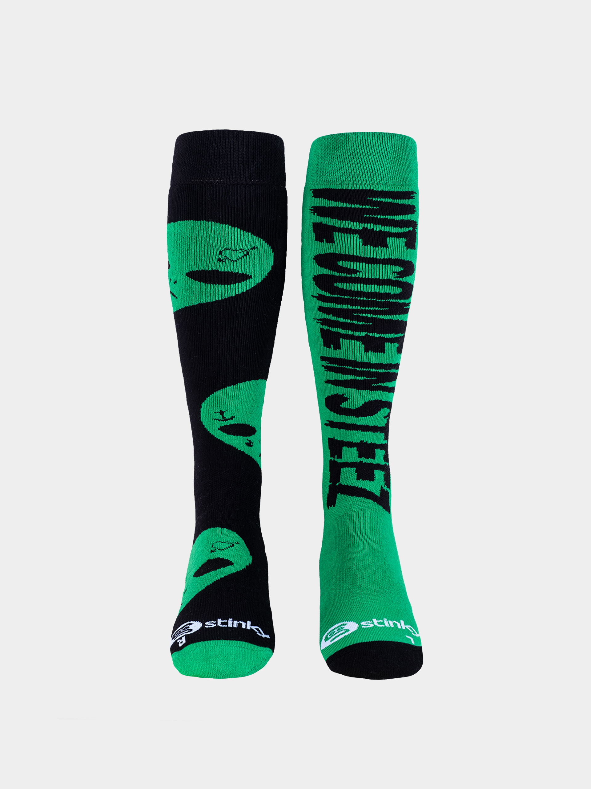 Skarpety Stinky Socks On Their Way (green/black)