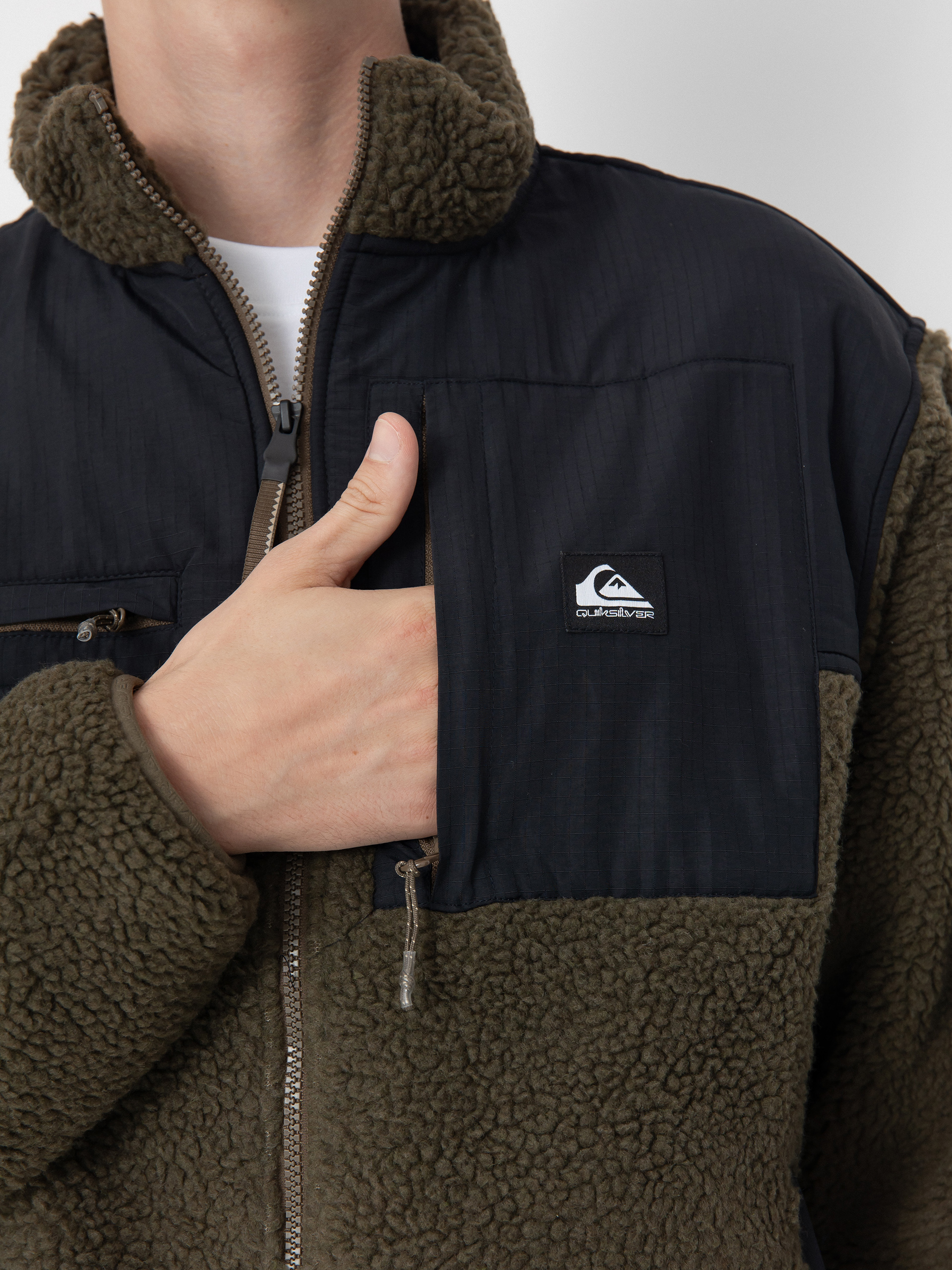 Męski Polar Quiksilver Shallow Water FZ (canteen)