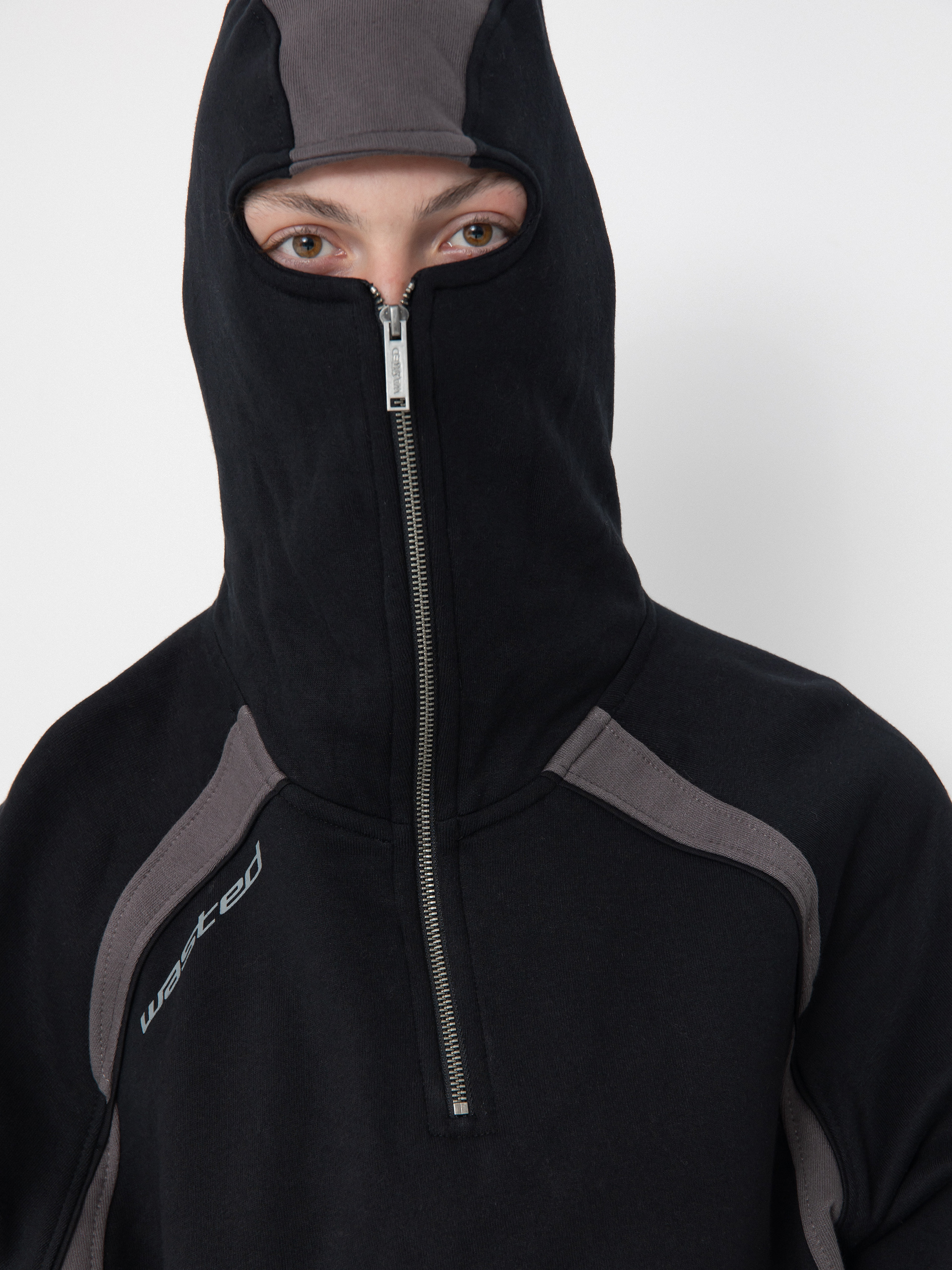 Bluza z kapturem Wasted Paris Arena HD (black/charcoal)