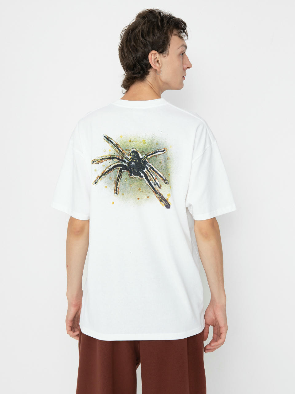 T-shirt Polar Skate Green Spider (white)