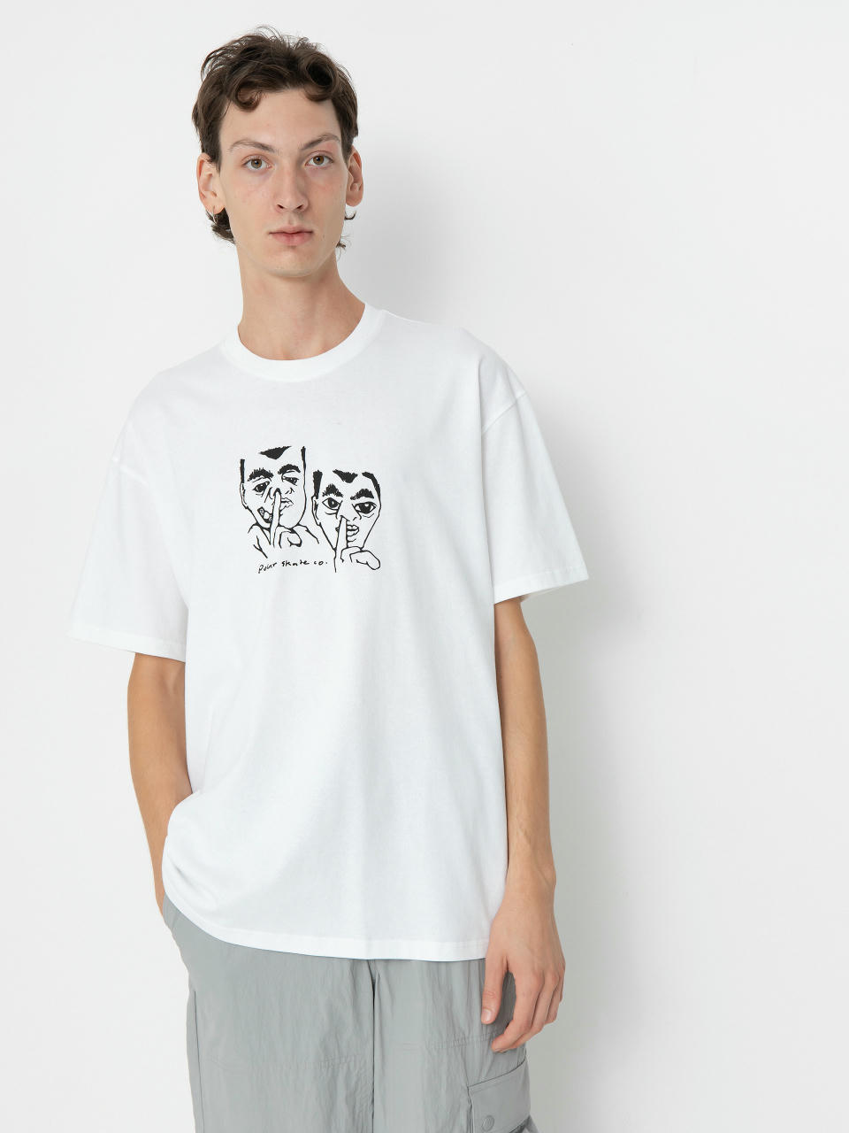 T-shirt Polar Skate Boogers (white)