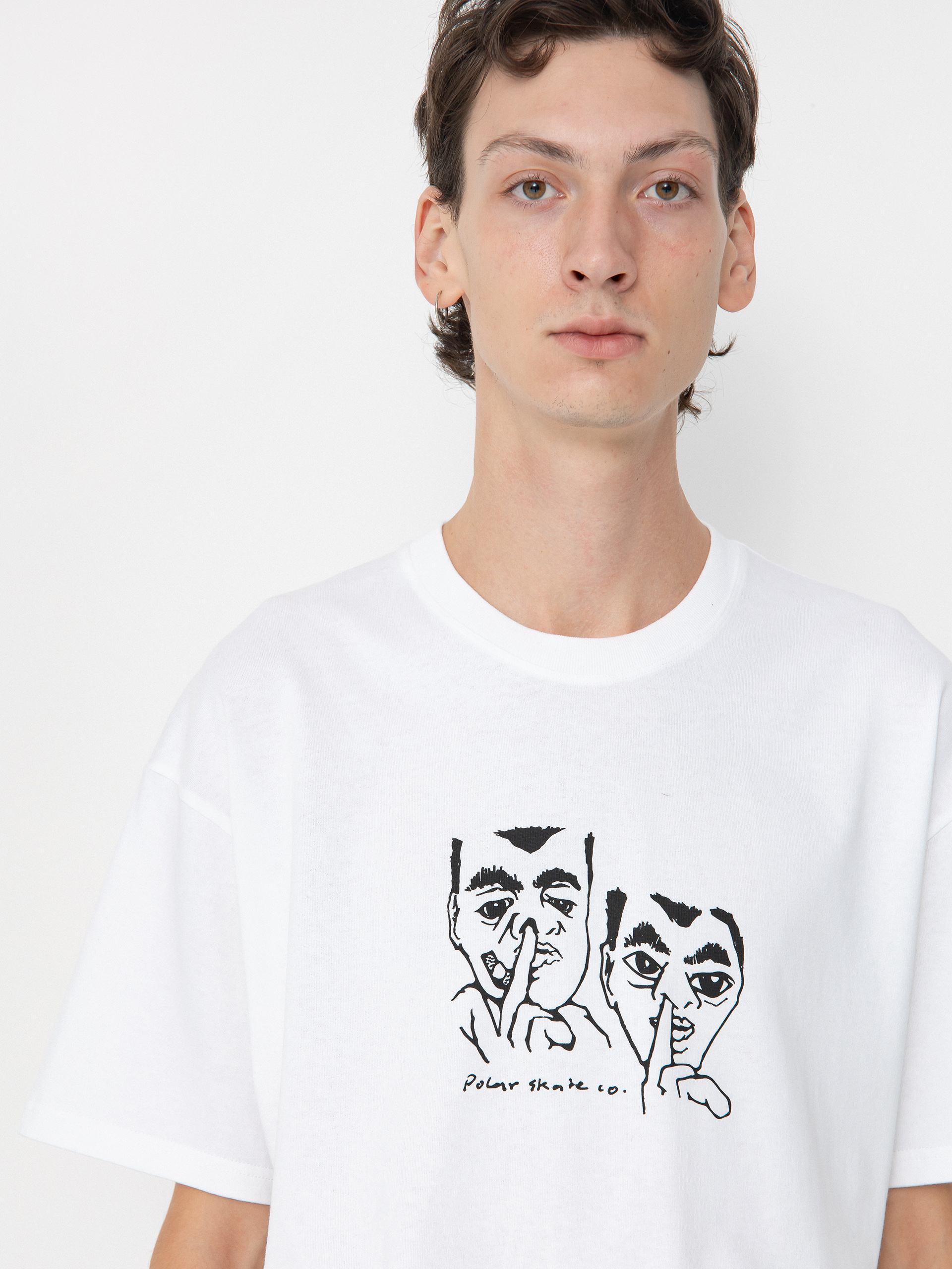 T-shirt Polar Skate Boogers (white)