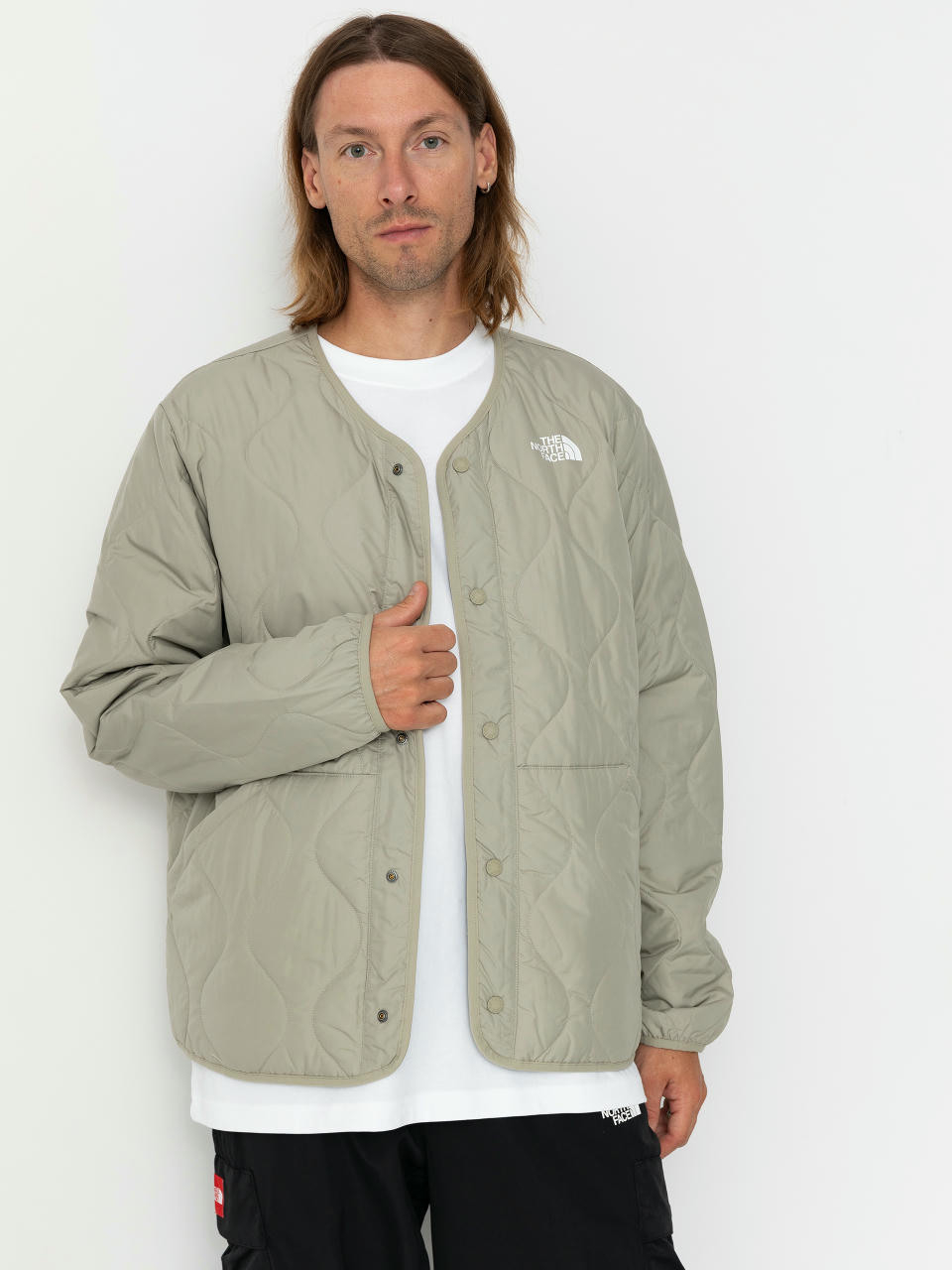 Kurtka The North Face Ampato Quilted Liner (clay grey)