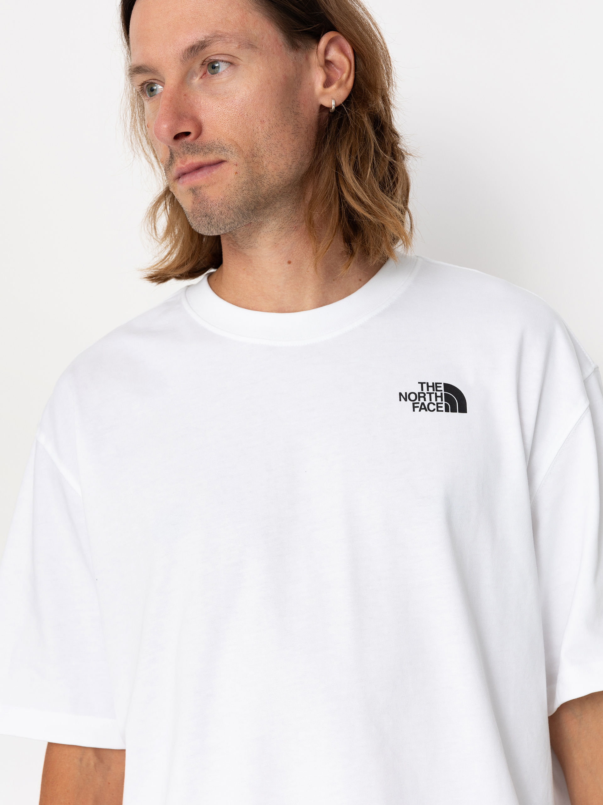 【関税&送料込】The North Face White T-Shirt With Tnf X Yink T-shirt The North Face X Yinka Ilori Box Graphic - biały