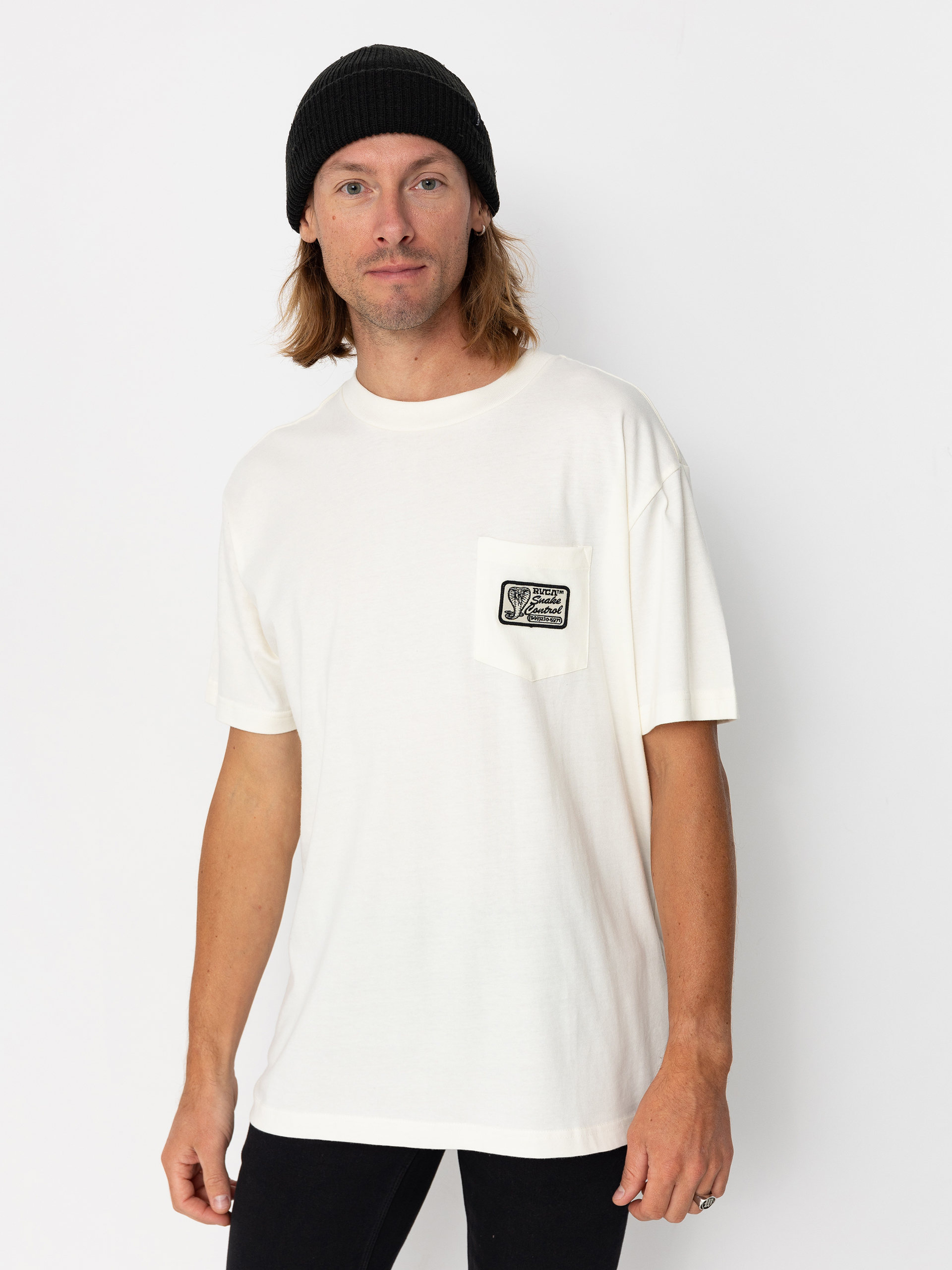T-shirt RVCA Cobra Service (antique white)