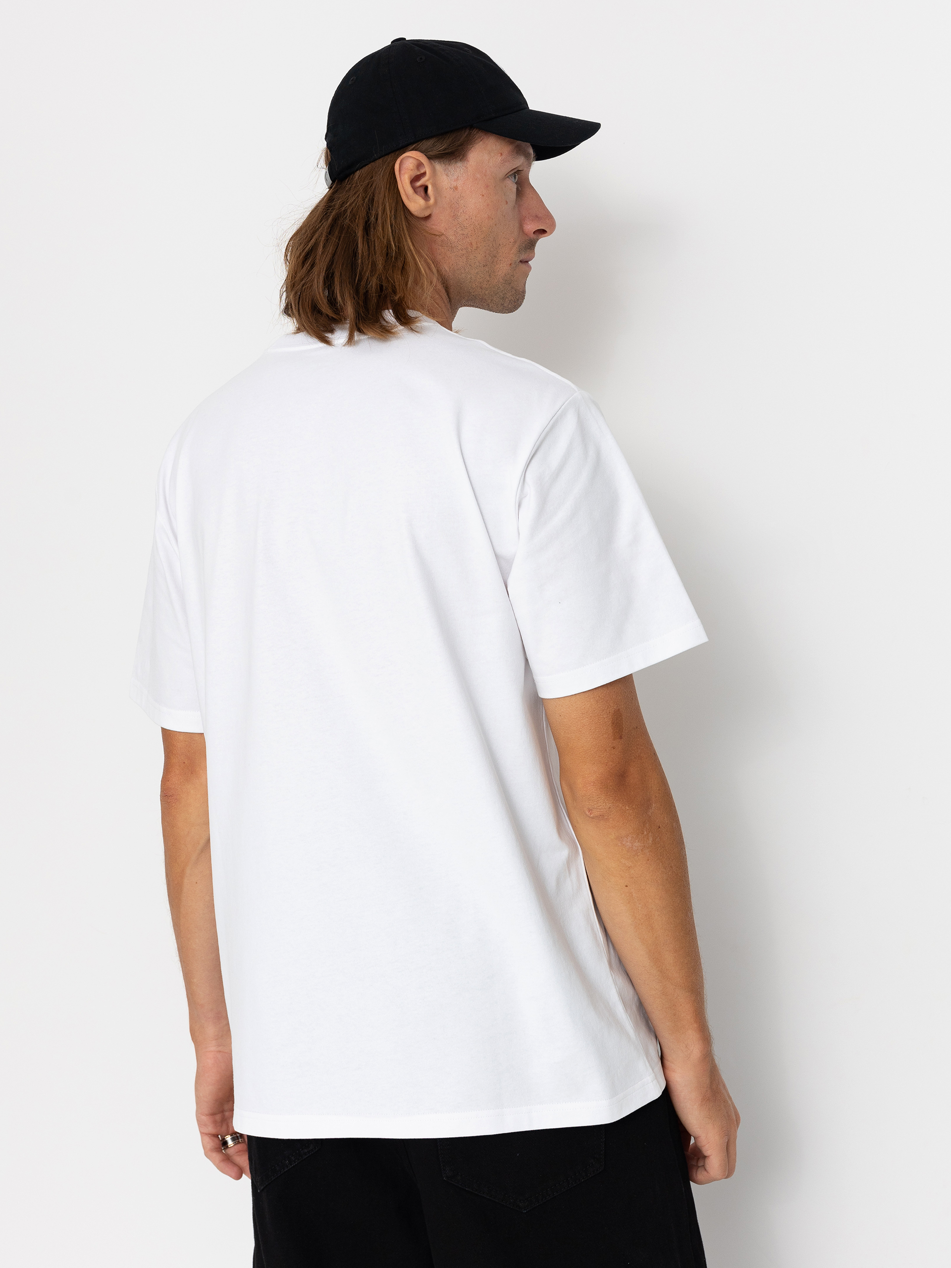 T-shirt Carhartt WIP University Script (white/black)