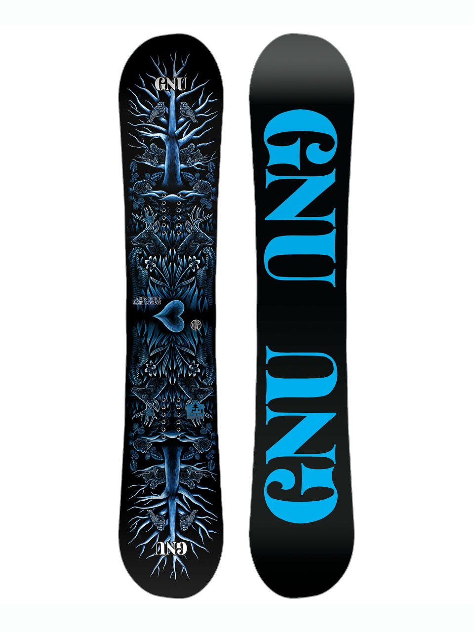 Damska Deska snowboardowa Gnu Ladies Choice (black)