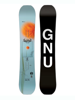 Deska snowboardowa Gnu Gloss Wmn (black)