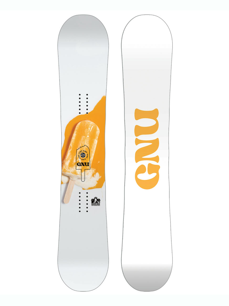 Damska Deska snowboardowa Gnu B Nice (white)