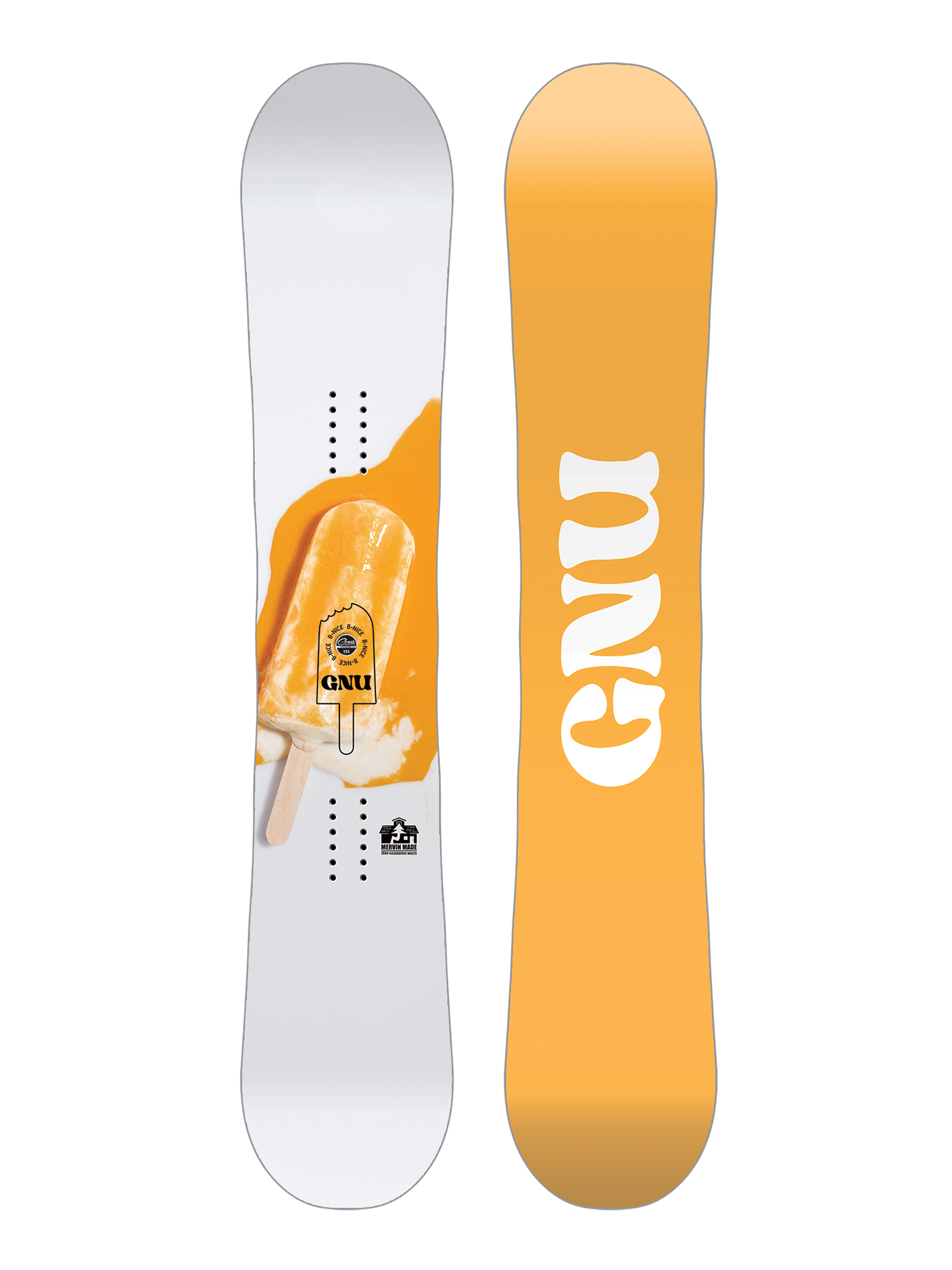 Deska snowboardowa Gnu B Nice Wmn (orange)