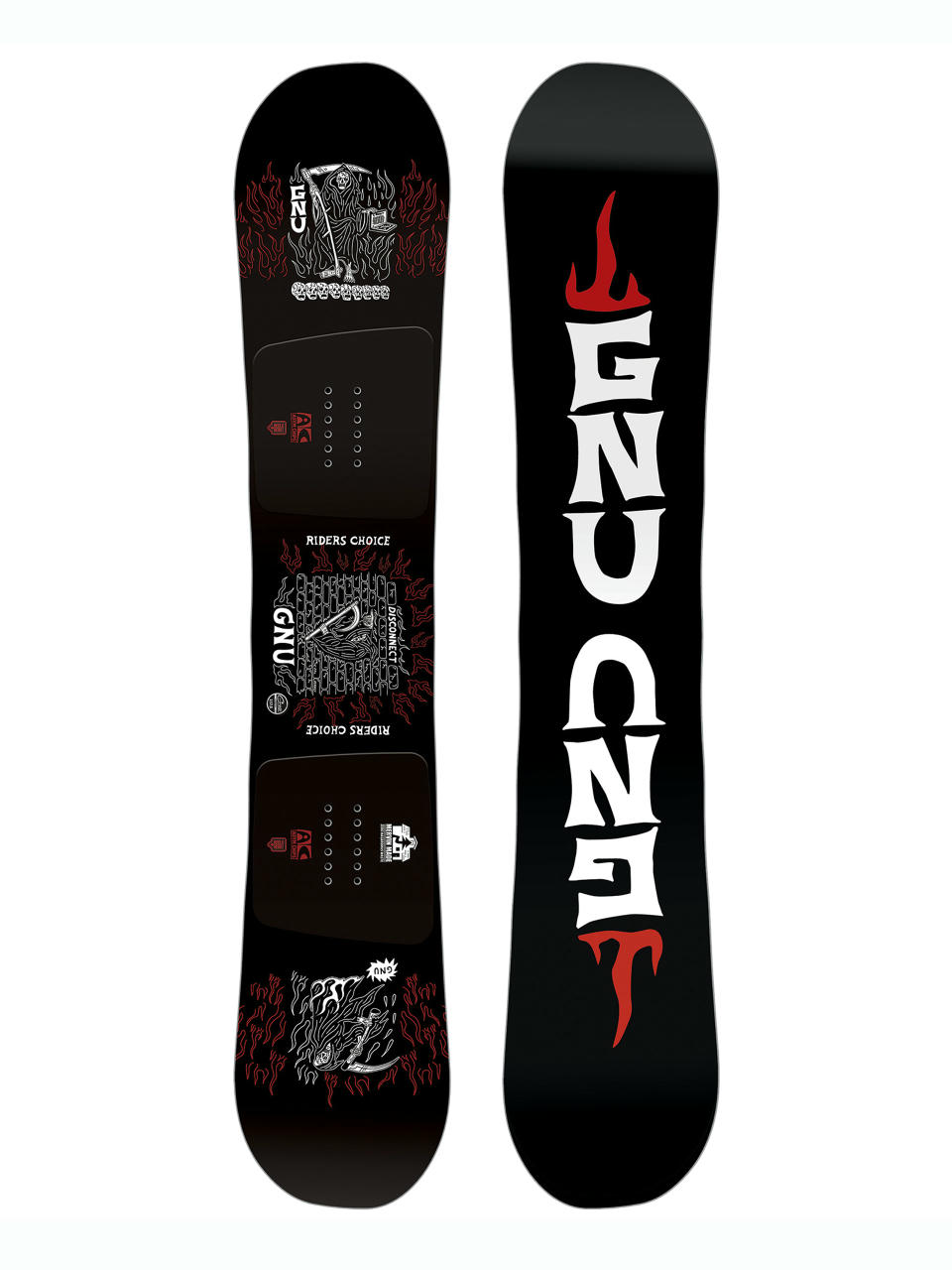 Męska Deska snowboardowa Gnu Riders Choice (black)