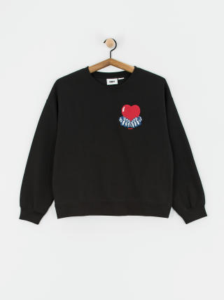 Bluza OBEY Heart Wmn (digital black)