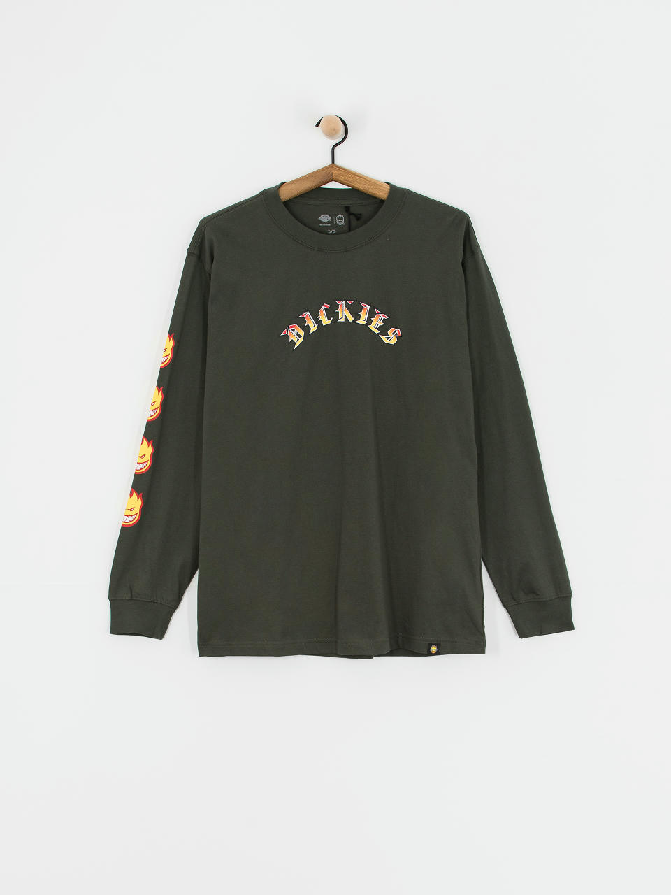 Longsleeve Dickies X Spitfire Long Sleeve (olive green)