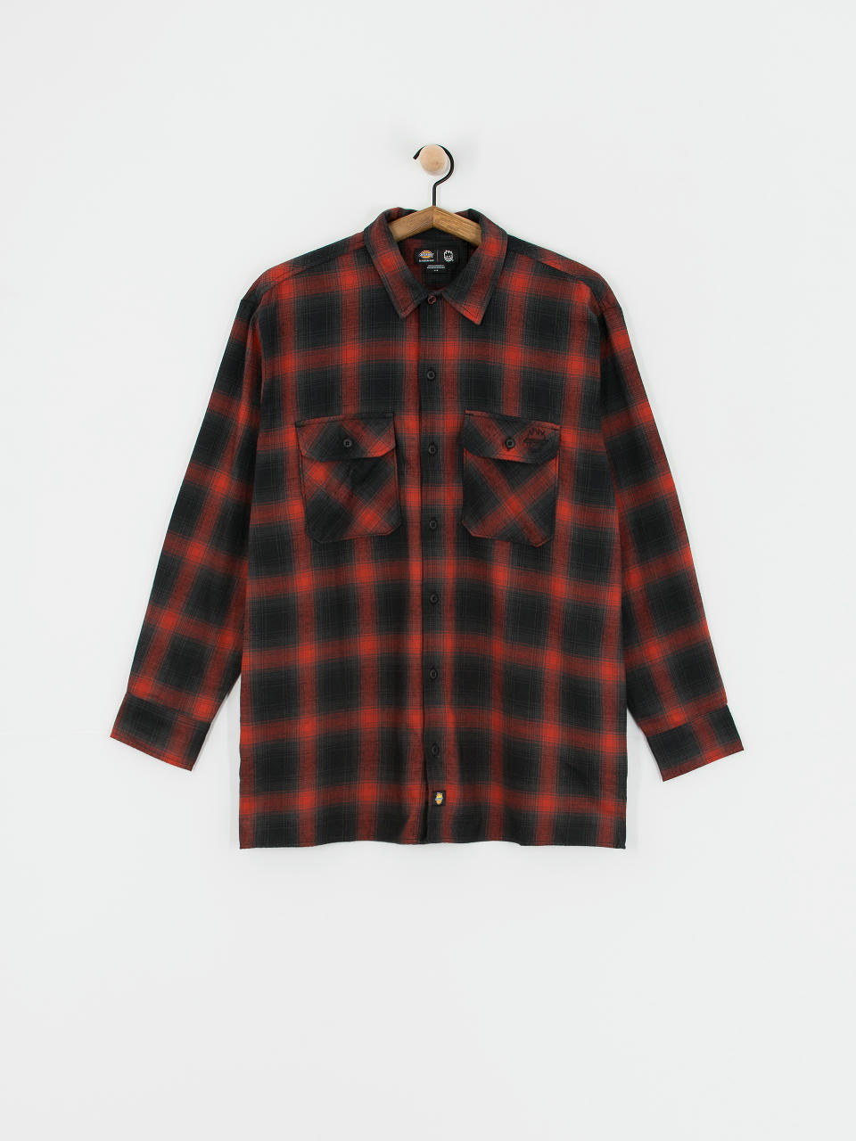 Koszula Dickies X Spitfire Flannel (red ochre)