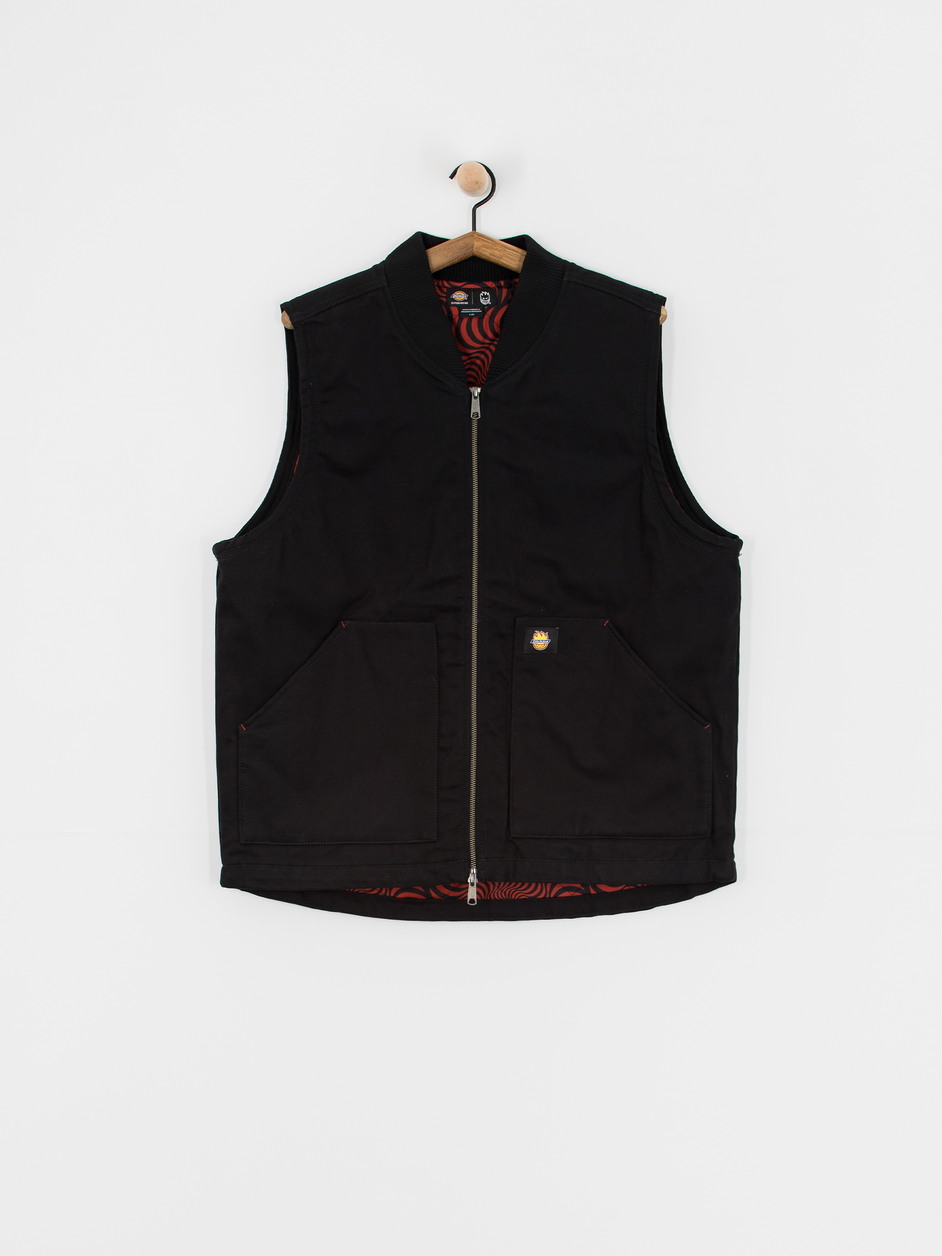 Dickies SKATEBOARDING×Spitfire VEST Kamizelka Dickies X Spitfire Vest - czarny (black)