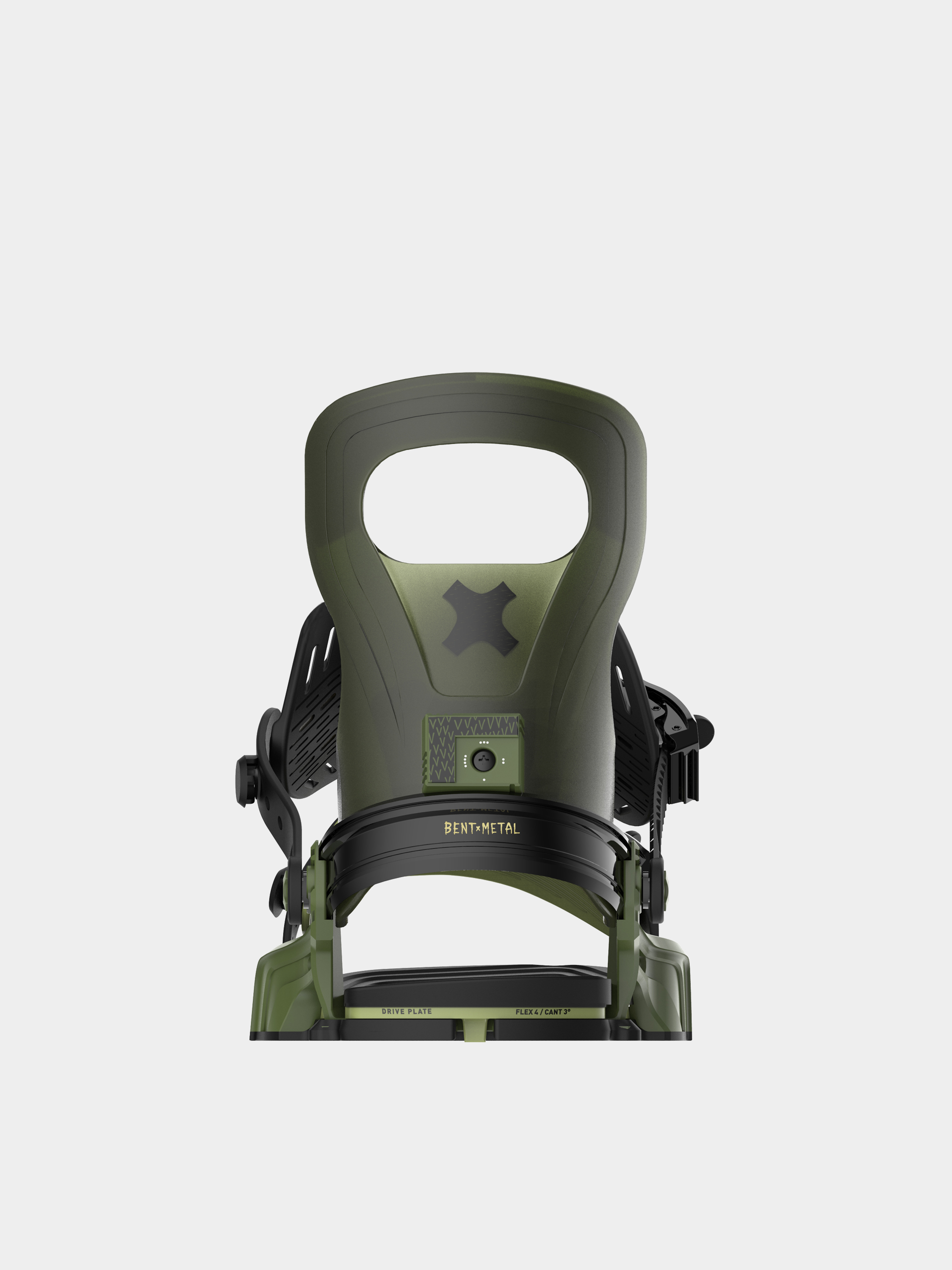 Męskie Wiązania snowboardowe Bent Metal Logic (green)