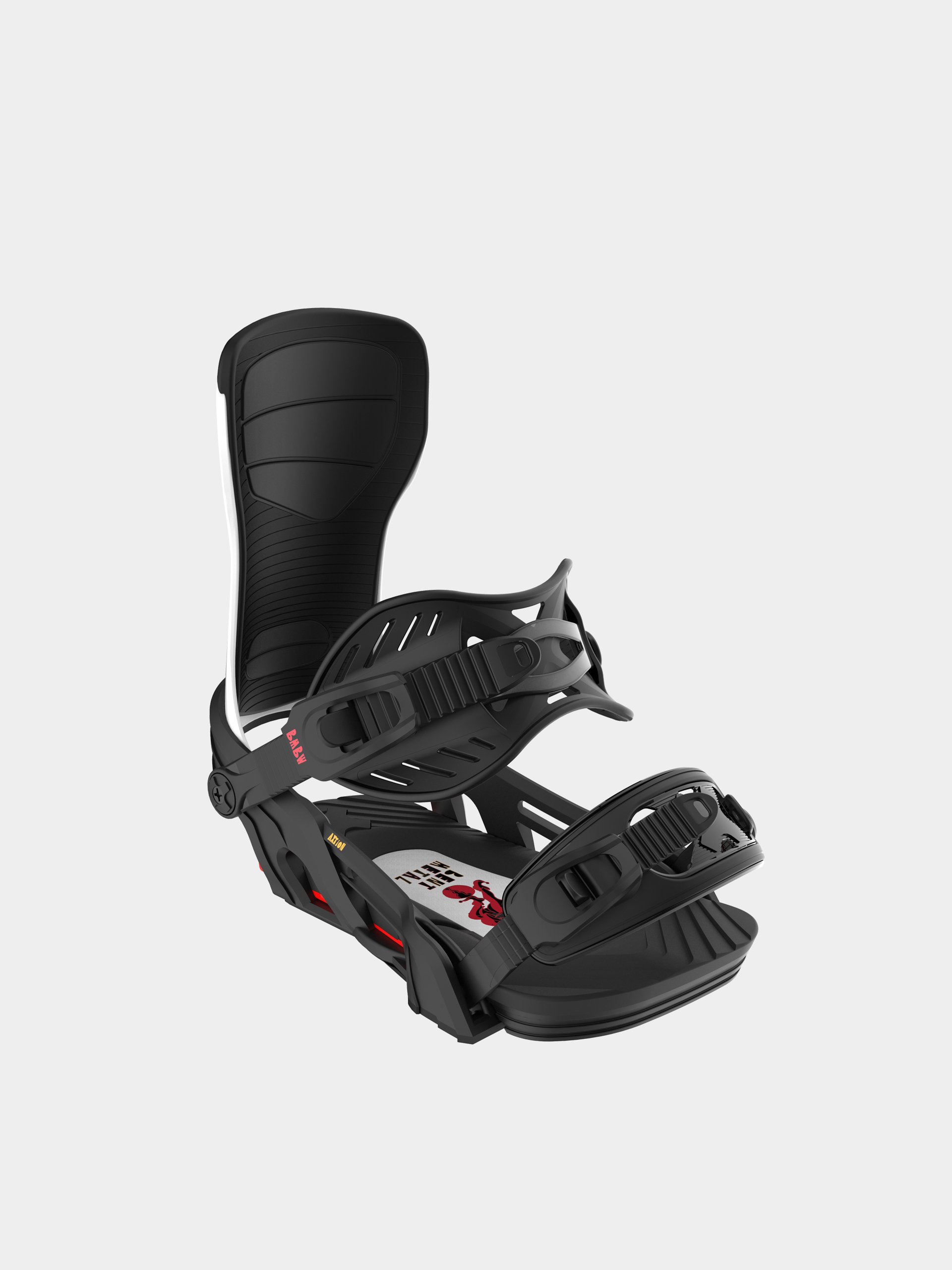 Wiązania snowboardowe Burton Malavita - czarny (black)