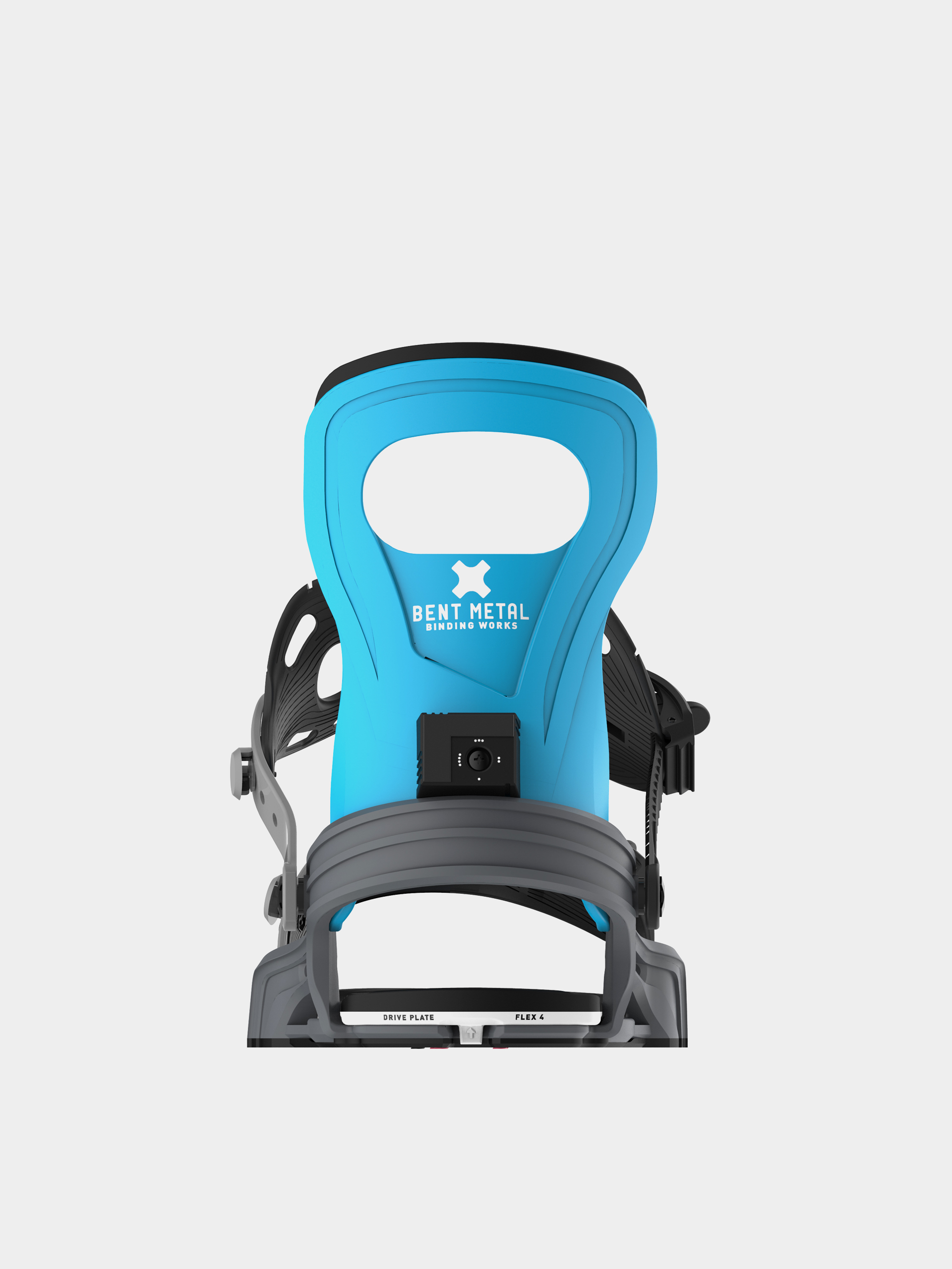 Męskie Wiązania snowboardowe Bent Metal Bolt (grey/blue)