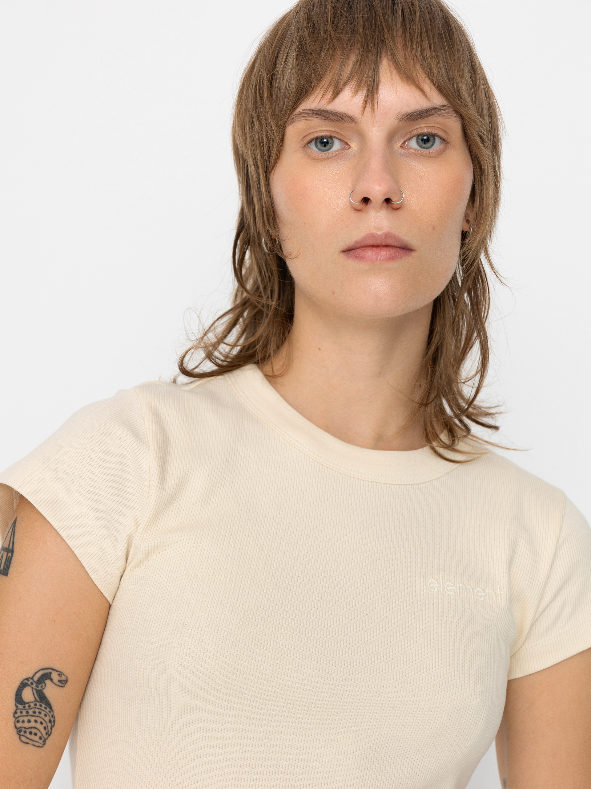 T-shirt Element Tourbus Wmn (parchment)