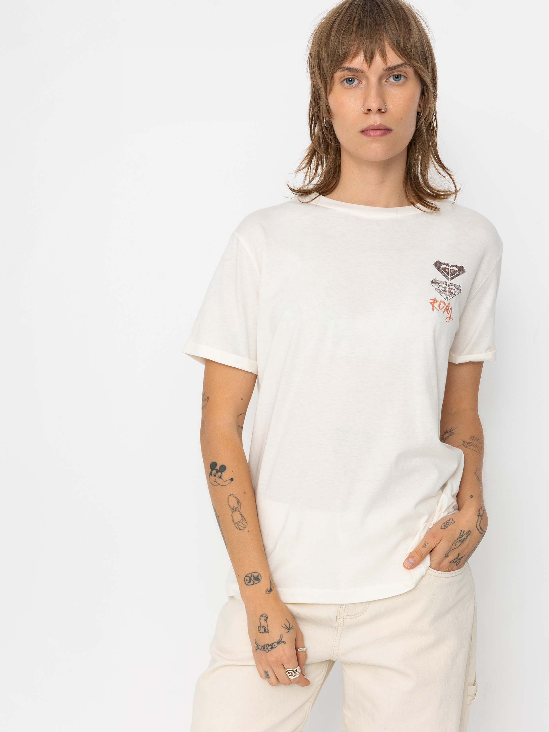 T-shirt Roxy Noon Ocean Art Wmn (egret)