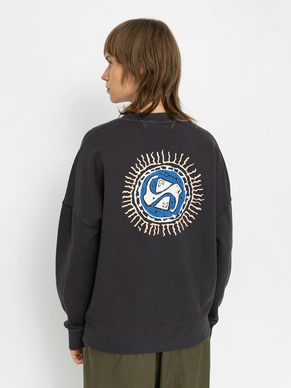 Bluza Quiksilver Uni Oversized Crew Wmn (tarmac)