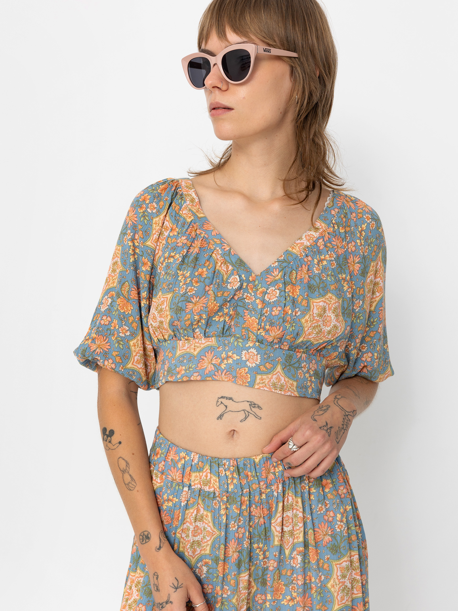 Koszulka Billabong In The Palms Top Wmn (western sky)