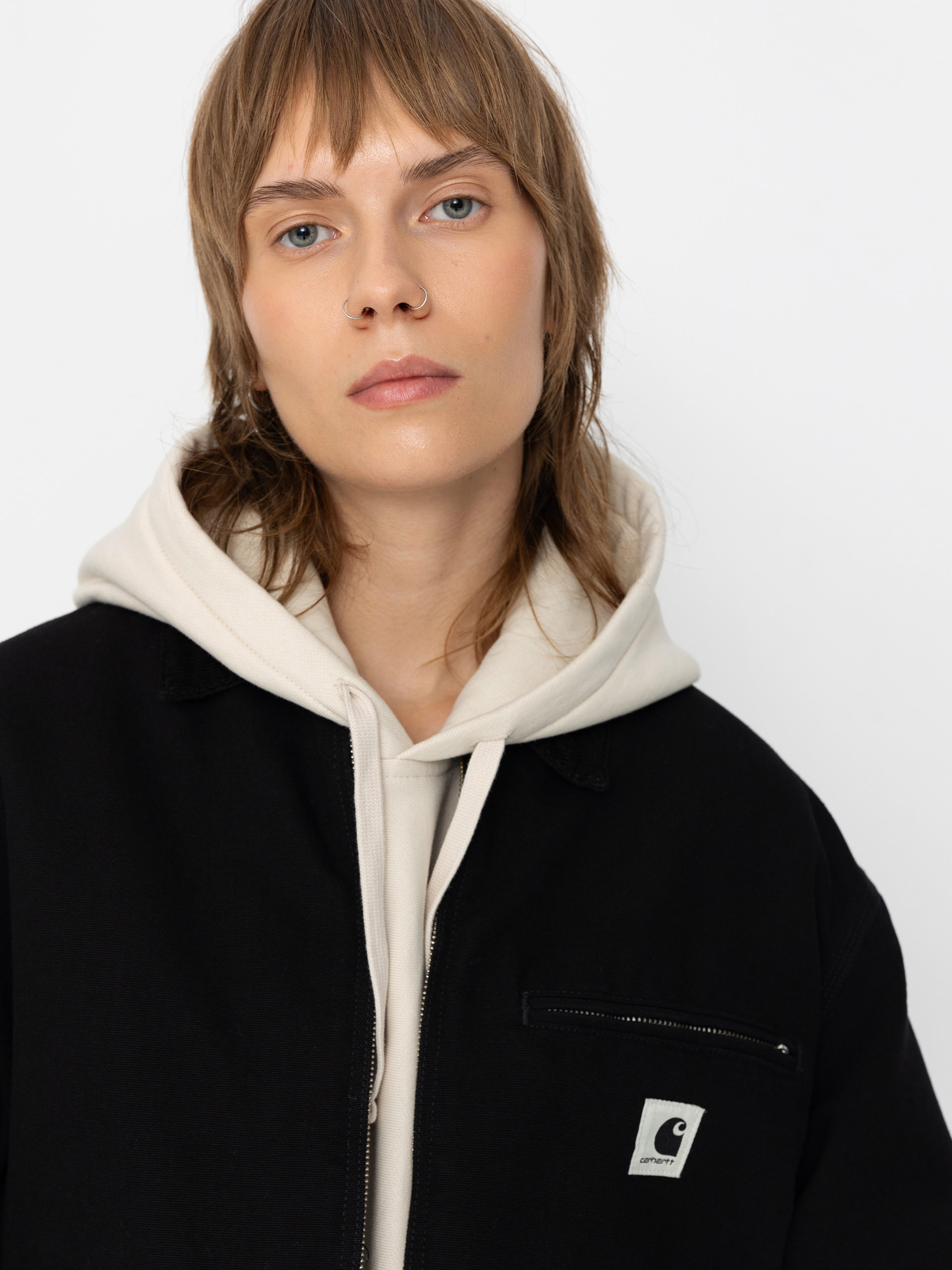 Kurtka Carhartt WIP OG Detroit Wmn - czarny (black/black)