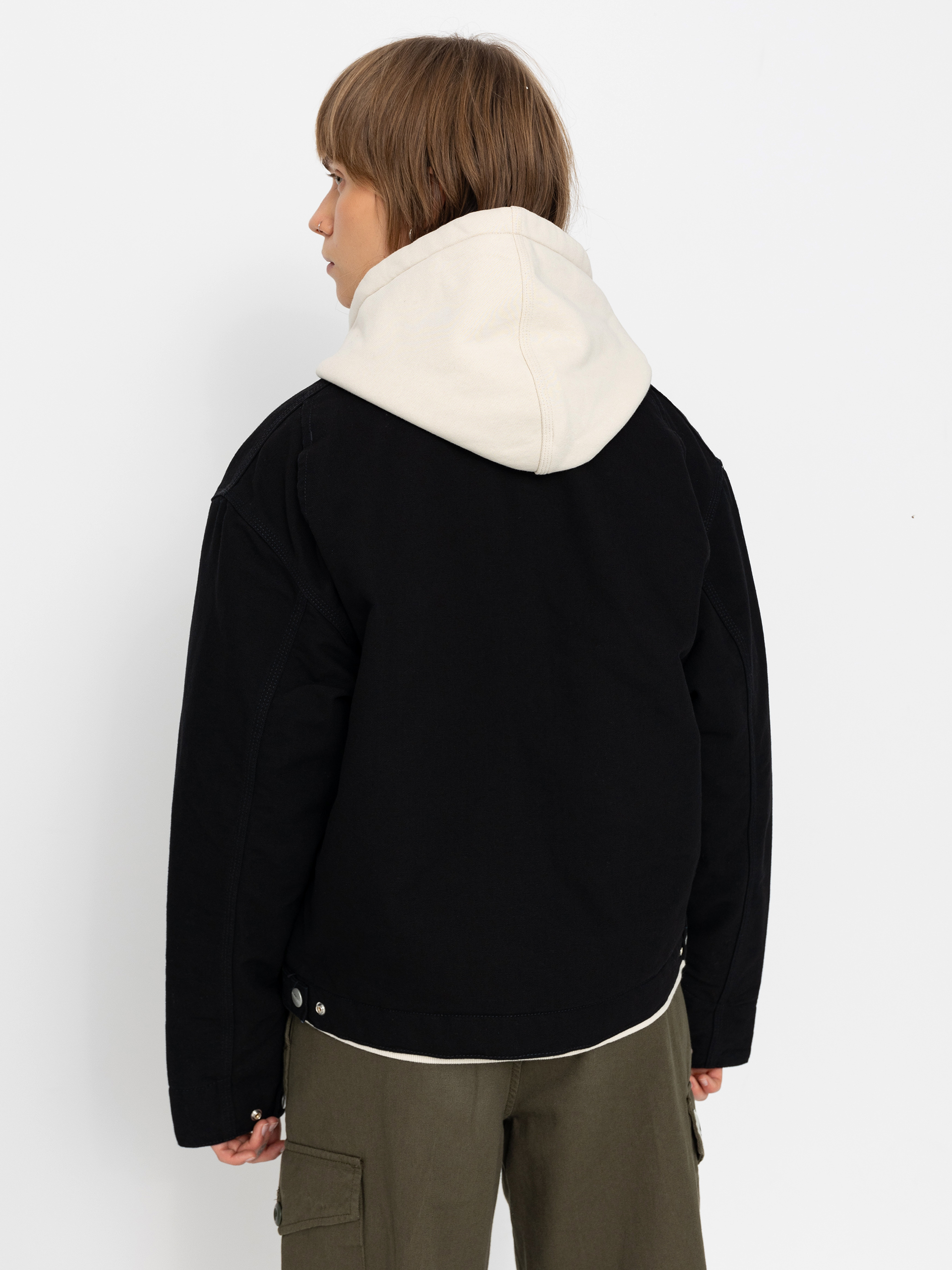 Carhartt ブラック デトロイトog XS Kurtka Carhartt WIP OG Detroit Wmn - czarny (black/black)
