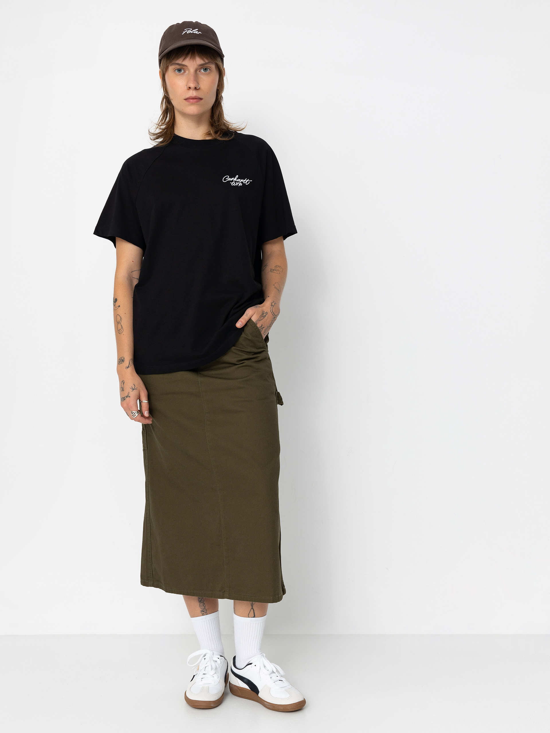 T-shirt Carhartt WIP Signature Wmn (black/white)