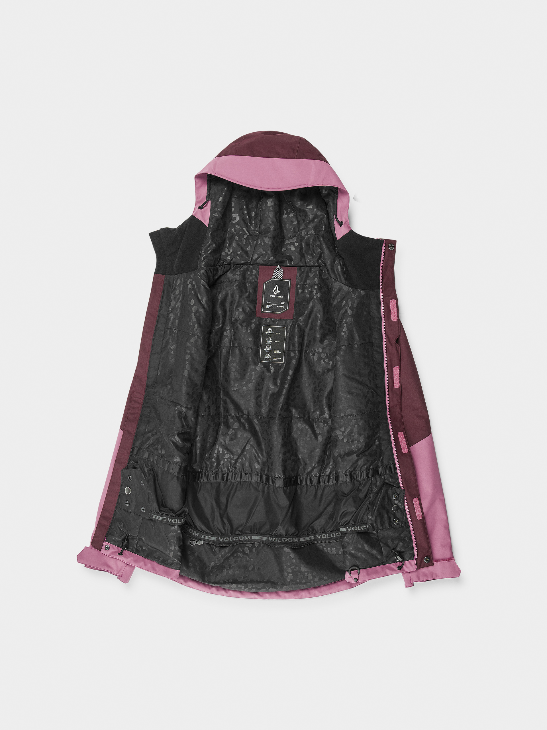 Damska Kurtka snowboardowa Volcom Bolt Ins (blurred violet)