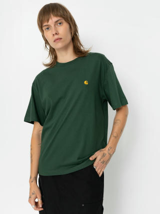 T-shirt Carhartt WIP Chase Wmn (sycamore tree/gold)