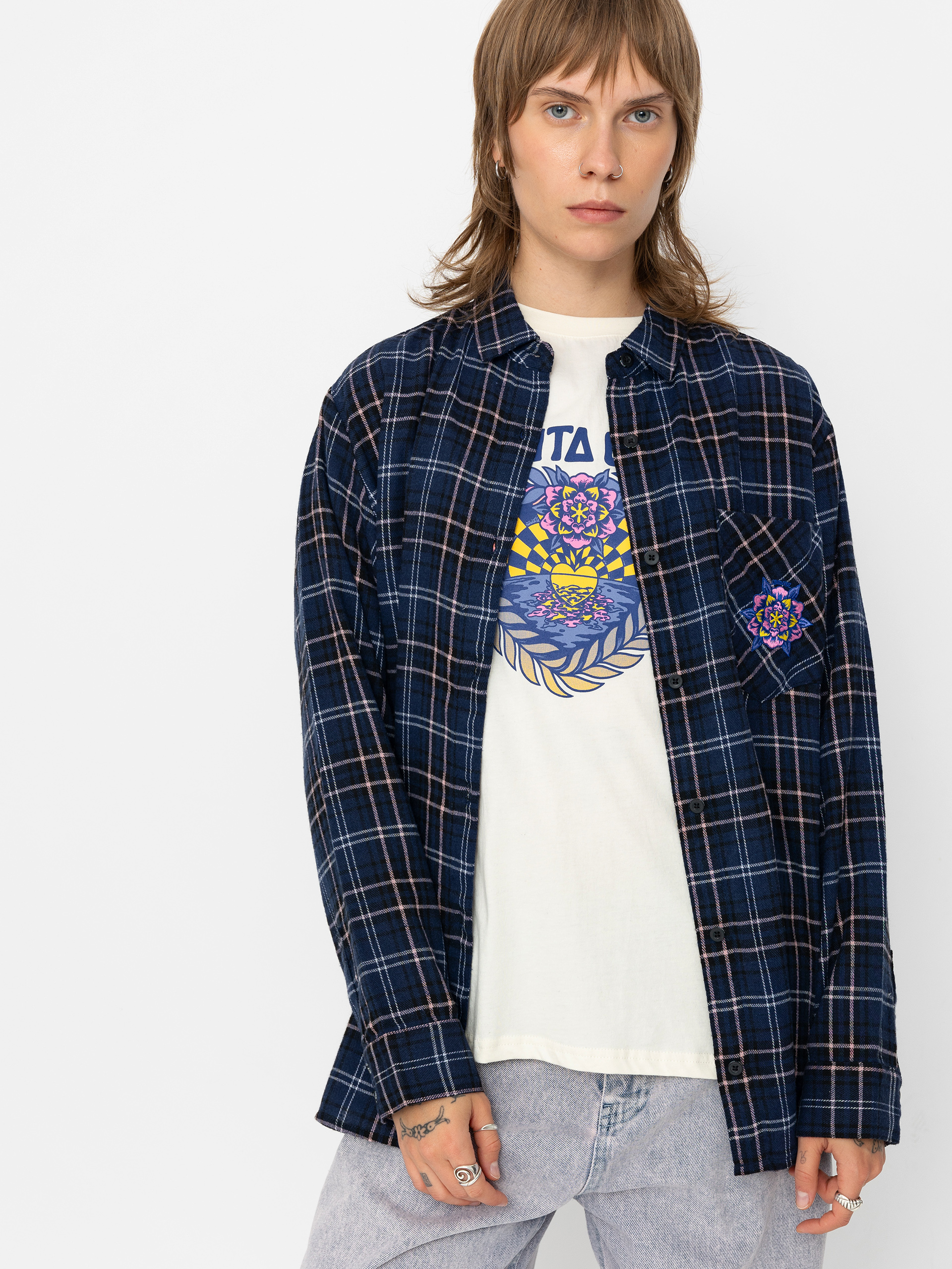 Koszula Santa Cruz Portland Wmn (blue check)