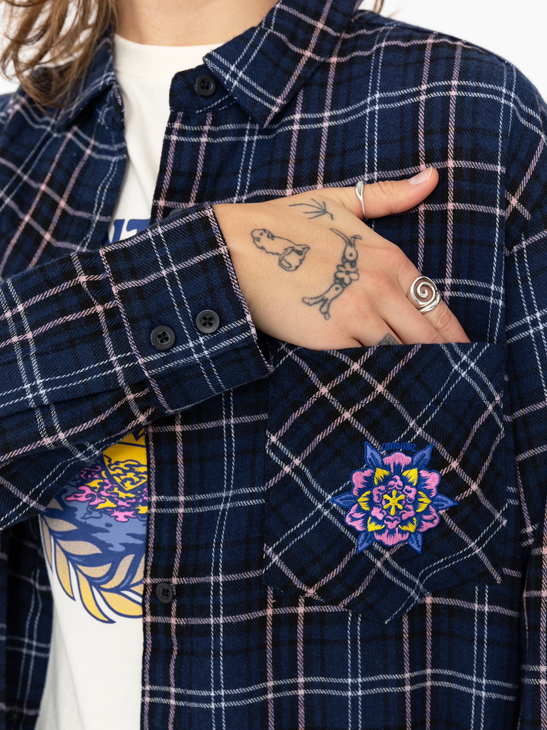 Koszula Santa Cruz Portland Wmn (blue check)