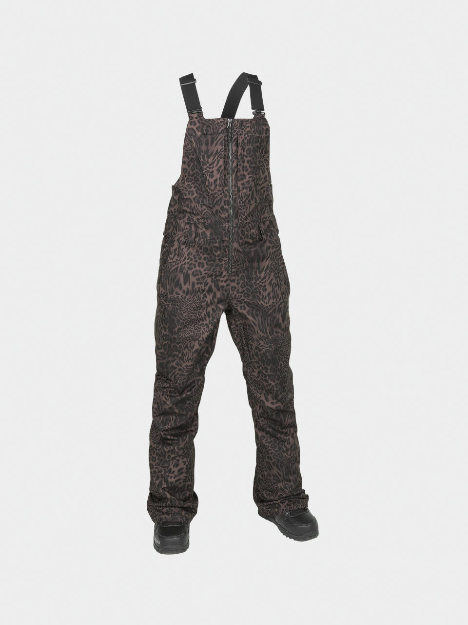 Damskie Spodnie snowboardowe Volcom Swift Bib Overall (leopard)