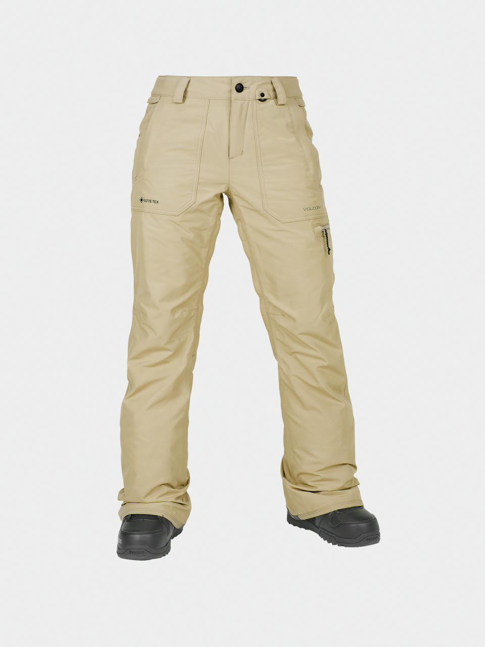 Damskie Spodnie snowboardowe Volcom Knox Ins Gore Tex (sand)