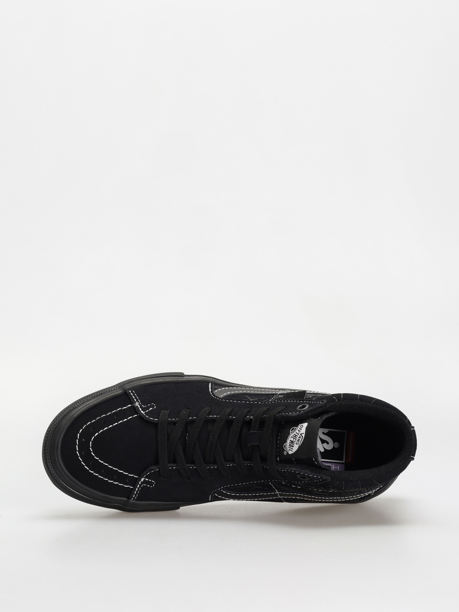 Buty Vans Skate Sk8 Hi (web dark grey/black)